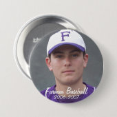 StembridgeW2007Tasse, Furman Baseball, 2006-2007 Button (Vorne & Hinten)