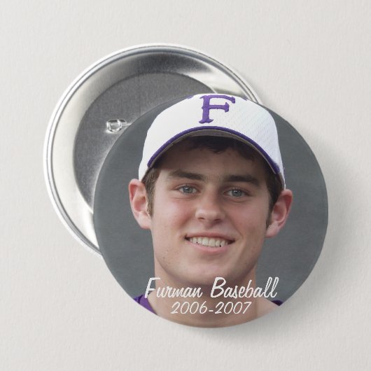 StembridgeW2007Tasse, Furman Baseball, 2006-2007 Button (Vorne & Hinten)