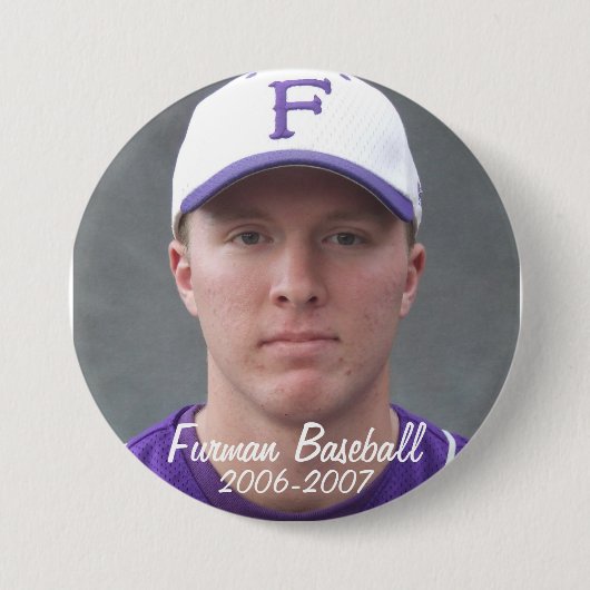 StembridgeW2007Tasse, Furman Baseball, 2006-2007 Button (Vorderseite)