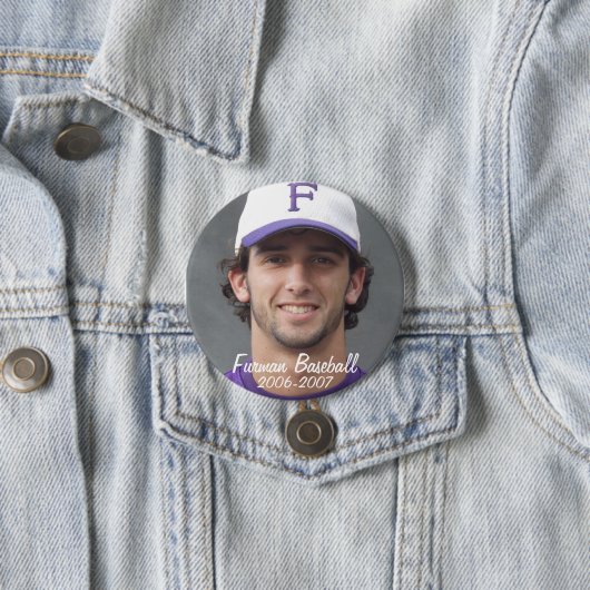 StembridgeW2007Tasse, Furman Baseball, 2006-2007 Button (Beispiel)