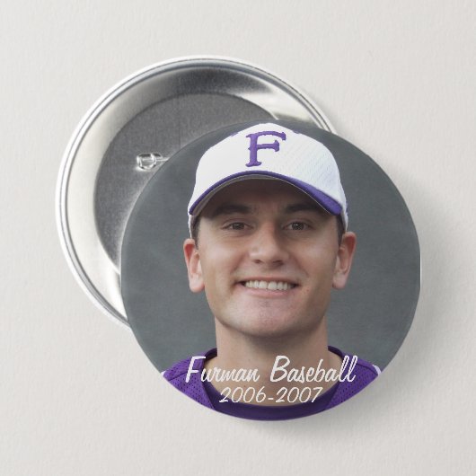 StembridgeW2007Tasse, Furman Baseball, 2006-2007 Button (Vorne & Hinten)