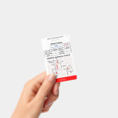 STEMI/EKGs-Abzeichen mit hohem Risiko Ausweis (Handheld)