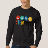 Steminist Graphic Coder Programmer Computer Geek P Sweatshirt (Vorderseite)