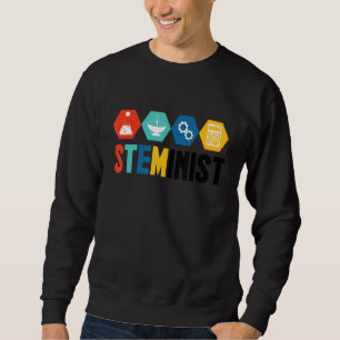 Steminist Graphic Coder Programmer Computer Geek P Sweatshirt