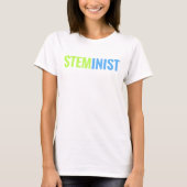 STEMinist Jersey T-Shirt (plus Größe) (Vorderseite)