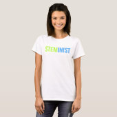 STEMinist Jersey T-Shirt (plus Größe) (Vorne ganz)