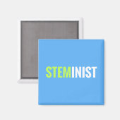 STEMinist Magnet (Vorderseite/Rückseite)