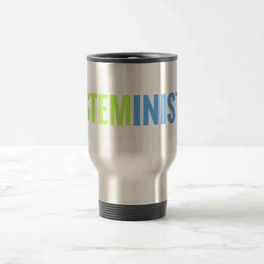 STEMinist Reise/Pendler-Tasse Reisebecher (Mittel)