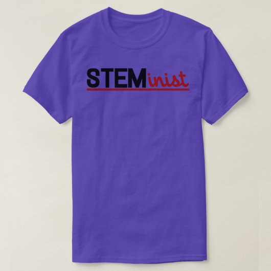 STEMinist T-Shirt (Design vorne)
