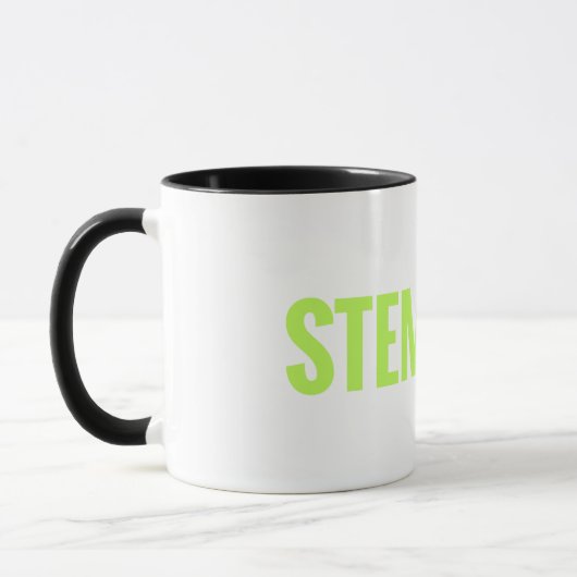 STEMinist Wecker-Tasse Tasse (Links)
