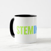 STEMinist Wecker-Tasse Tasse (Vorderseite Links)
