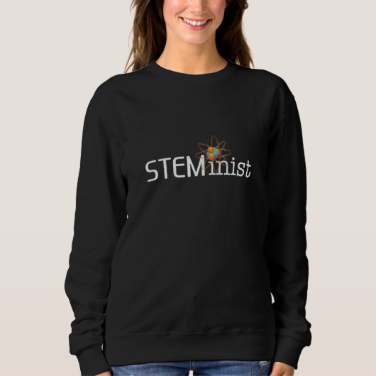STEMinistin Frauen in STEM Mädchen Naturwissenscha Sweatshirt (Vorderseite)