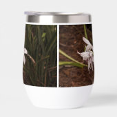 Stemless Wine Tumbler w Lilies (Rechts)