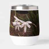 Stemless Wine Tumbler w Lilies (Vorderseite)