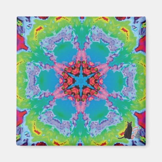Stemma Kaleidoscope Magnet (Vorne)