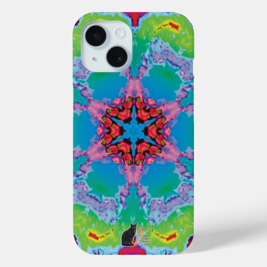 Stemma Kaleidoskop Case-Mate iPhone Hülle (Rückseite)