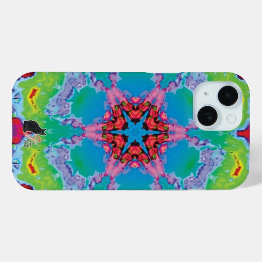 Stemma Kaleidoskop Case-Mate iPhone Hülle (Rückseite (Horizontal))
