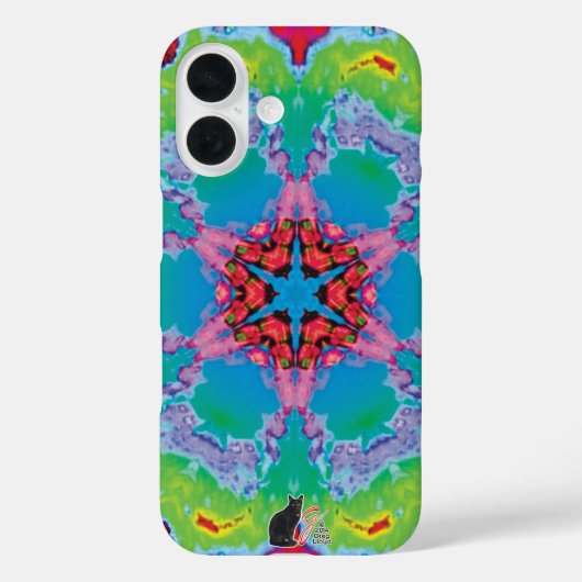 Stemma Kaleidoskop Case-Mate iPhone Hülle (Rückseite)