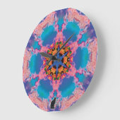 Stemma Kaleidoskop Große Wanduhr (Winkel)