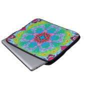 Stemma Kaleidoskop Laptopschutzhülle (Vorne Knopf)