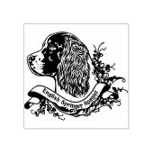 Stempel ANNO1900 mit englisch Springer Spaniel (Prägung)