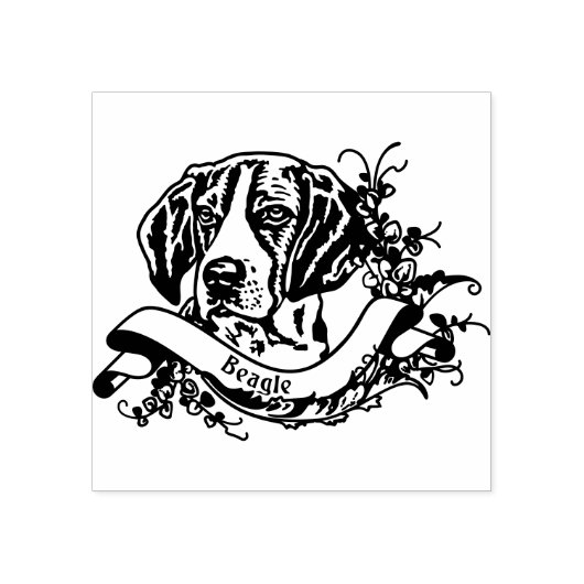 Stempel Anno 1900 mit Beagle  (Prägung)