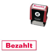 Stempel Bezahlt (Beispiel)