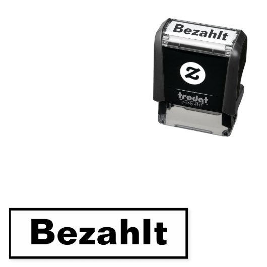 Stempel Bezahlt (Beispiel)