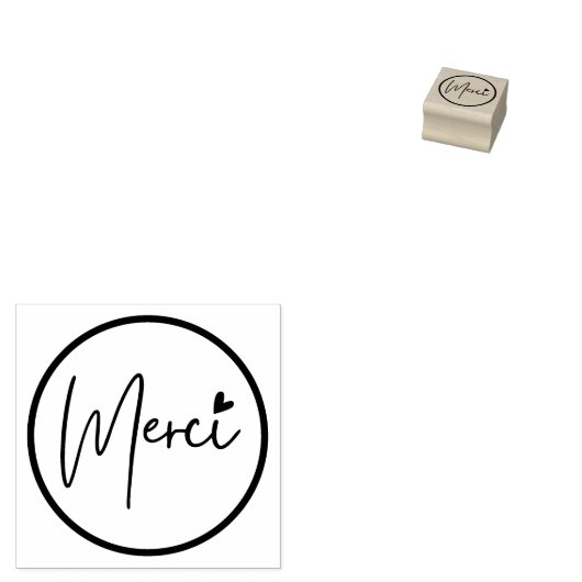 Stempel Danke, minimalistisch (Stempel)