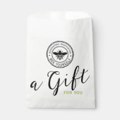Stempel - DEIN TEXT - BEE 1 - Fan Fun Geschenktütchen (Vorderseite)