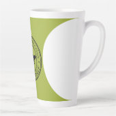 Stempel - DEIN TEXT - BIENE 1 - Fan Spaß Milchtasse (Rechts)