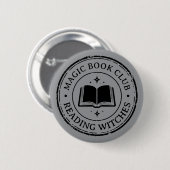 Stempel - DEIN TEXT - BUCH 1 - Fan Spaß Button (Vorne & Hinten)