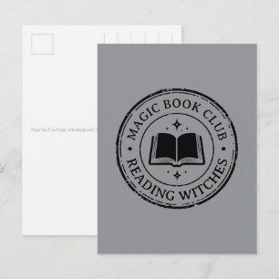 Stempel - DEIN TEXT - BUCH 1 - Fan Spaß Postkarte