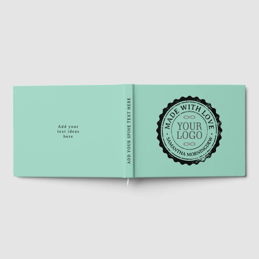 Stempel - IHR TEXT & LOGO 3 Gästebuch (Voll)