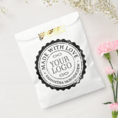 Stempel - IHR TEXT & LOGO 3 Geschenktütchen (Versiegelt)