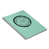 Stempel - IHR TEXT & LOGO 3 Notizblock (Rechte Seite)