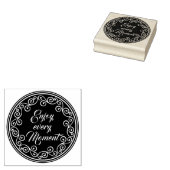Stempel Ornamente Kreis + DEIN TEXT & IDEE 1 (Stempel)