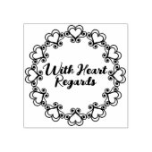 Stempel Ornamente Kreis + DEIN TEXT & IDEE 3 (Prägung)