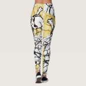 Stempel Schädel Leggings (Rückseite)