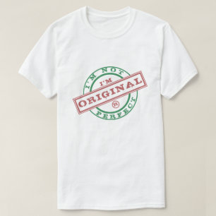 Stempel-Text-T-Shirt T-Shirt