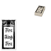 Stempel "Zuerst das Wichtigste" (Stempel)