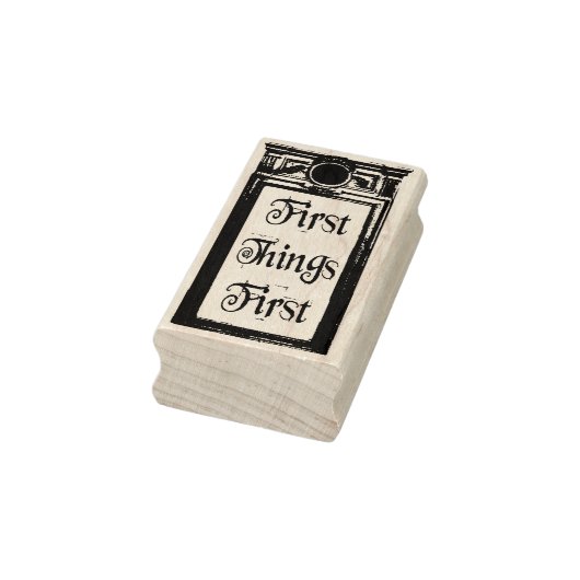 Stempel "Zuerst das Wichtigste" (Stempel)