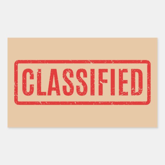 Stempelaufkleber Rechteckiger Aufkleber (Vorderseite)