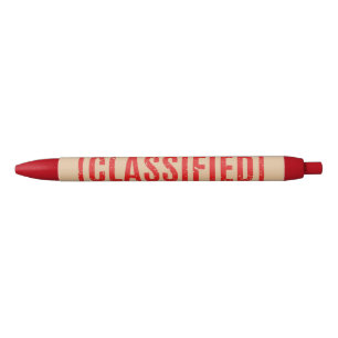 Stempelklassiker Schwarzer Tinte Pen Kugelschreiber