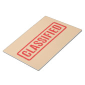 Stempelklassischer Editor Notizblock (angewinkelt)