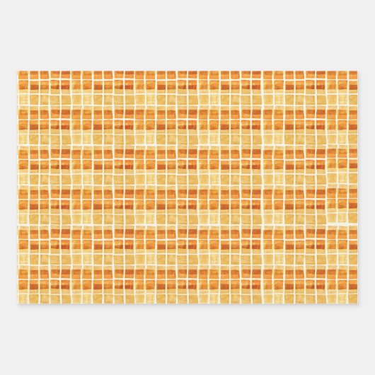 Stempelplätze Geschenkpapier Set (Vorderseite 3)