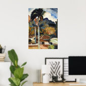 Sten - Java, feine Kunstmalerei Poster (Heimbüro)