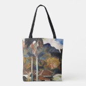 Sten - Java, feine Kunstmalerei Tasche (Rückseite)