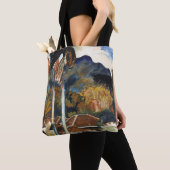 Sten - Java, feine Kunstmalerei Tasche (Von Nahem)