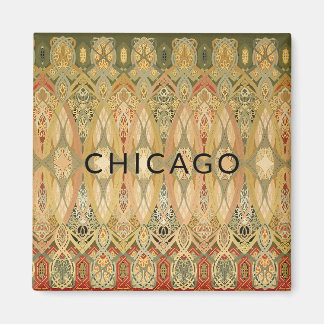 Stencil für den Handel an der Chicagoer Börse Magnet